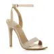 Damen Hoch Absatz Kaum Dort Schnalle Fesselriemen Sandalen Schuhe Größe 5 38