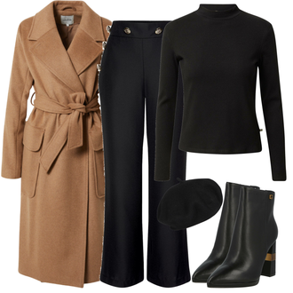Schicke Outfits mit Schwarz Hose Große Größe Lascana "Schickes Herbst Outfit"