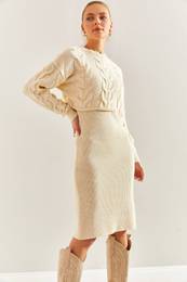 Women's Knitwear Double Set