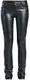 Fashion Victim Kunstleder Hose Frauen Kunstlederhose schwarz W28L32