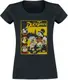 Mickey Mouse Donald Duck - Duck Tales Cover T-Shirt schwarz