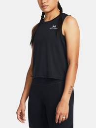 Vanish Energy Crop Tank Tank - BLK - Women