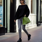 Outfiti s crnim pončima i kimonima image