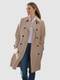 Trenchcoat Delmod pure beige