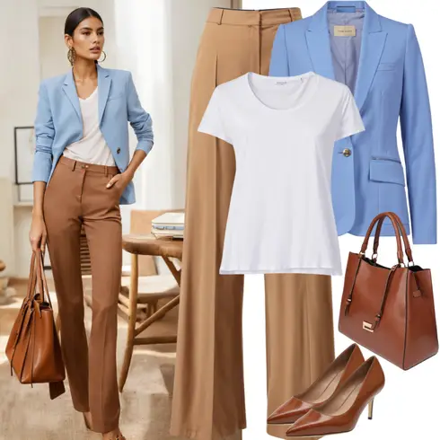 HellBlau/Blau Anzug Lederjacke für Männer/Lederjacke/Boyfriend Blazer/Oversize Blazer Only kombinieren