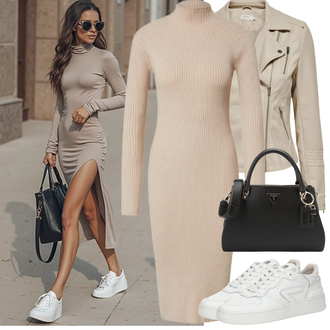 Outfit sa Smeđa/Kaki/Bež Kaput Only, Bež/Smeđa/Kaki Nekategorizirano Edited "Proljetni Outfit"