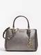 GUESS Henkeltasche New Gracie Charm silber
