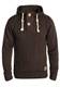 !Solid Pravin Herren Winter Pullover Strickpullover Kapuzenpullover Grobstrick Pullover mit Kapuze und Knopfleiste, Größe:M, Farbe:Coffee Bean Melange (8973)