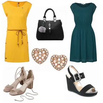 Winter Outfits mit Türkis/Dunkelgrün/Grün Kleid Große Größe/A-Linien Kleid/Kleid mit Tasche/Neckholder Kleid/Jerseykleid/Plissee Kleid/Standesamt Kleid/Etuikleid/Ärmelloses Kleid/Einfarbig Kleid/Trägerloses Kleid About You "ui9o7987978"