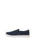 Dunkelblaue Turnschuhe ohne Schnürsenkel im SALE image