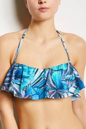 Patterned Bikini Top