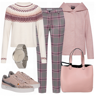 Outfit met Brax "ONLY Pullover EYLA"