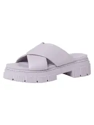TAMARIS Pantolette ''''Mule Flat'''' lila / flieder