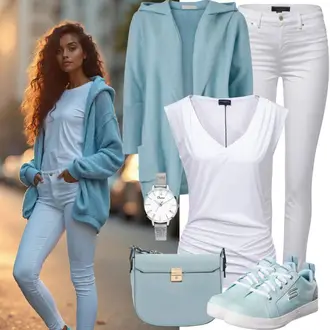 Schlichte Outfits "Perfekt für den Frühlings"
