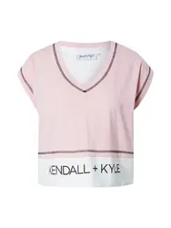 KENDALL + KYLIE T-Shirt hellpink / schwarz / weiß
