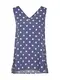 BROADWAY NYC FASHION Top DORRIE indigo / weiß