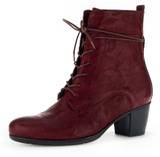 Bordeaux Schnürstiefeletten für Damen image