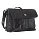 The Bridge Passpartout Messenger Umhängetasche Leder 36 cm schwarz