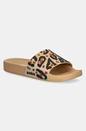Natikai ANIMAL PRINT SLIDE AD enski, rjava barva, M 36097.BG892