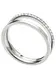 FOSSIL Fingerring VINTAGE GLITZ, JF02911040 silber / weiß