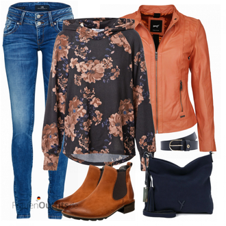 Outfit mit Braun Stiefel Paul Green "Praktischer Look"