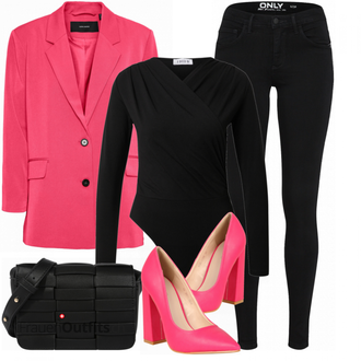 Outfit mit Rot High Heel Raid "Modisches Frühlingsoutfit"