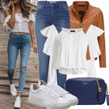 Crne Boss kožne jakne outfiti image