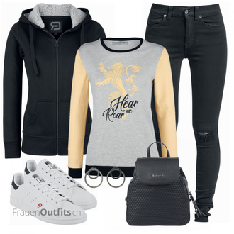 Outfit mit Grau Game of Thrones "Toller Look für die Freizeit"