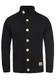 !Solid Pete Herren Strickjacke Cardigan Grobstrick Winter Pullover mit Stehkragen, Größe:3XL, Farbe:Black (9000)