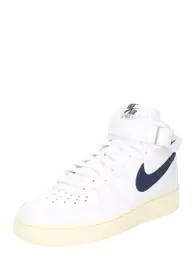 Kotníkové tenisky 'Air Force 1 07' marine modrá / bílá