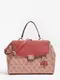 GUESS HENKELTASCHE rosa / rot