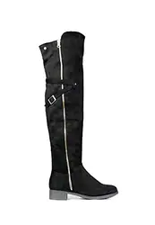 Overknee-Stiefel in 2 Farben von Alpe (Samtschwarz, numeric_37)