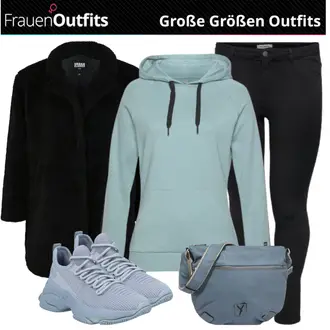 Outfit mit Blau Sneaker Steve Madden "Alltagsoutfit"