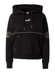 PUMA Sportsweatshirt gold / schwarz