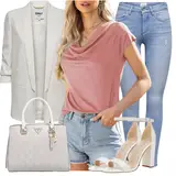 3/4-lange Klassische Blazer Outfits image
