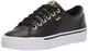 Keds Damen Jump Kick Duo Schnürschuh Sneaker, Schwarz/goldfarbenes Leder, 39 EU