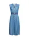 ESPRIT Kleid blau / schwarz
