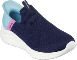 303800L ultra flex fresh time navy slip ins Skechers (Maat - 35, Kleur - Blauw)
