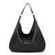 Ashioup Damen Bag Hobo Crossbody Taschen, Schwarz