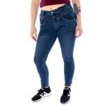 High Waist Jeans mit Nieten image