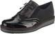 RIEKER Halbschuhe schwarz