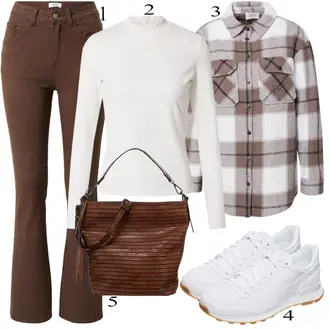 outfit mit Siva Cartoon "1"