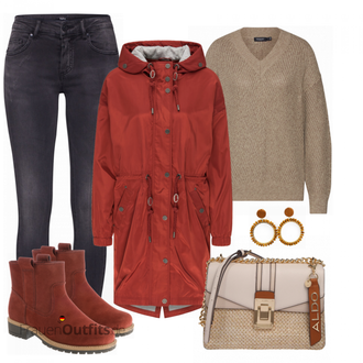 Outfit mit Blau Tigha "DreiMaster"