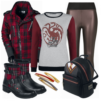 Outfit mit Grau Game of Thrones "Urban Classics"