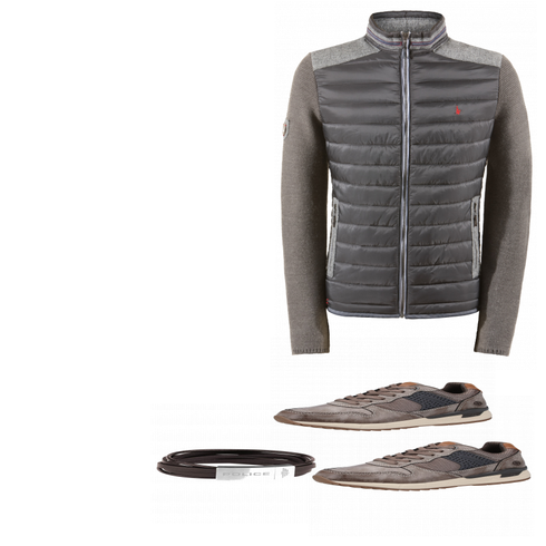 Grau Sportschuh Dockers by Gerli kombinieren