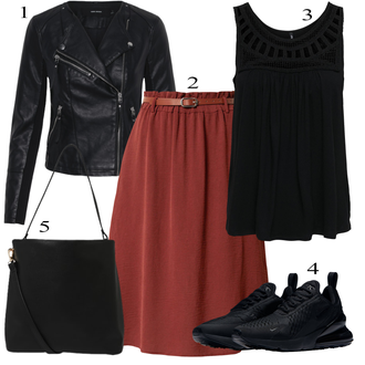 Etno apranga su Juoda Ärmelis marškinėlis/Vyriški batai Only "Jarné oblečenie"Look: 20-ieji, Babydoll, Boho, Elegantiškas, Etno, Gotika, Ekstravagantiška