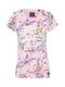 Superdry T-Shirt HIGH FLYERS OVERDYED ENTRY lila / rosa