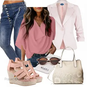 Elegante Outfits Schmal mit Blau/Dunkelblau Herren Lederjacke/Baggy Jeans Elara "Eleganter Look"