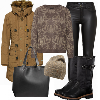 Outfit met bruin Khujo "NaketanoStyle"