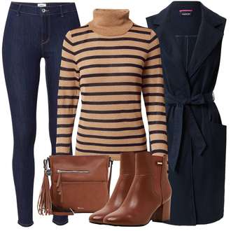 Outfit mit Klassische Stiefelette ESPRIT "Outfit für den Herbst"